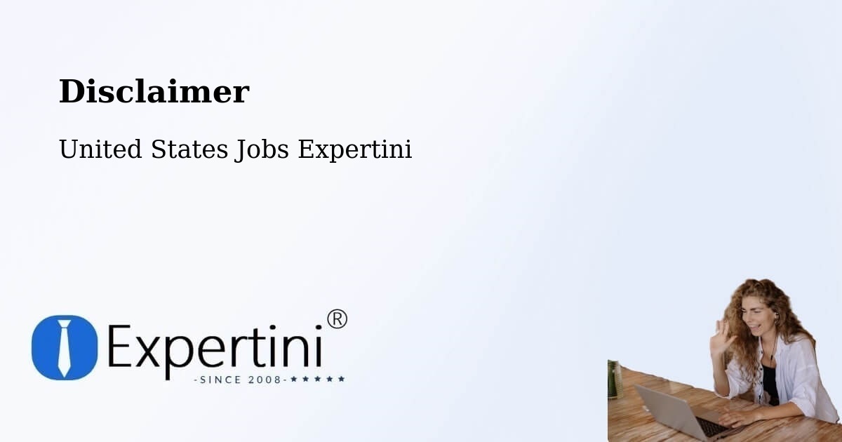 Disclaimer – North Vernon - United States Jobs Expertini